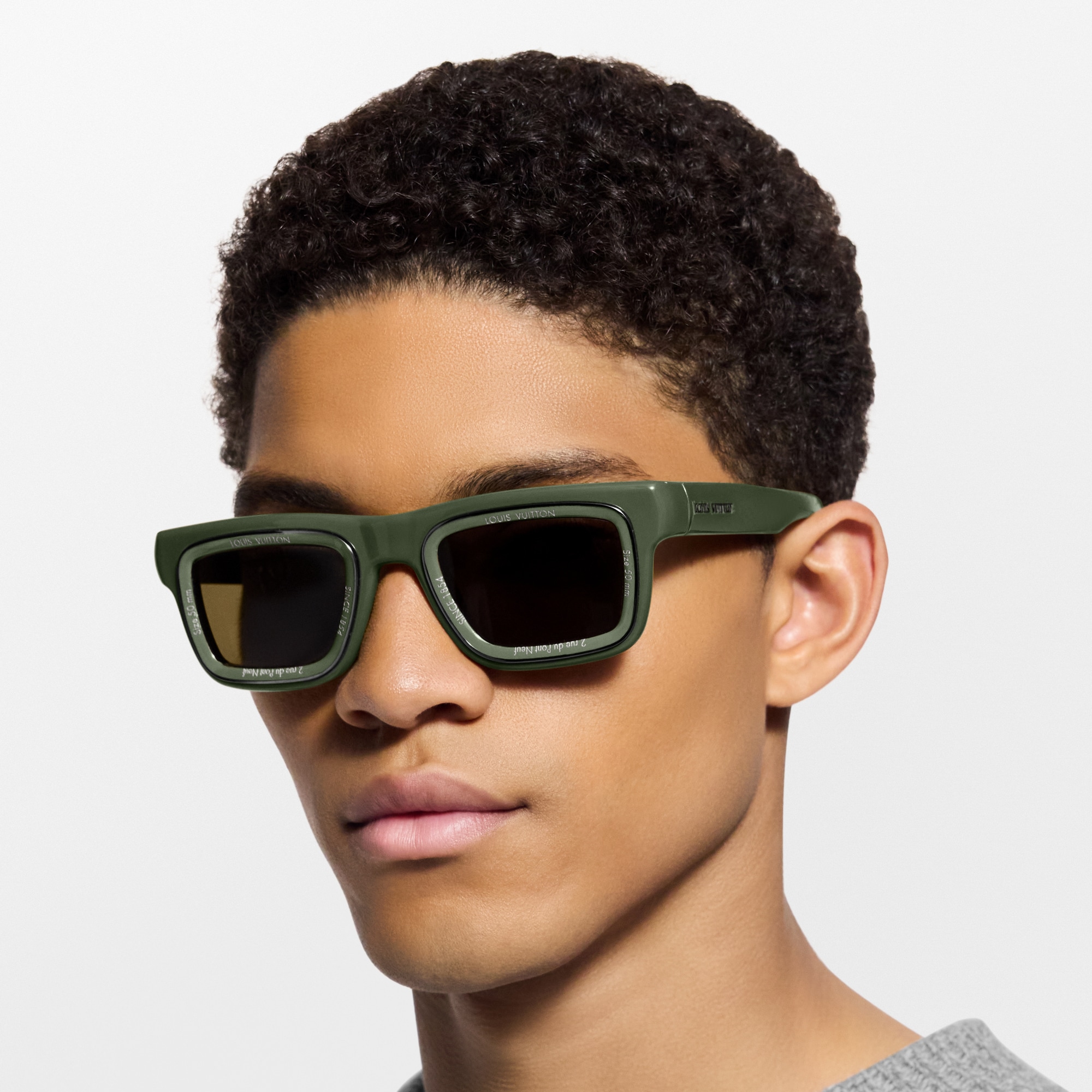 LV Super Vision Square Sunglasses S00 - Holiday Gifts for Him